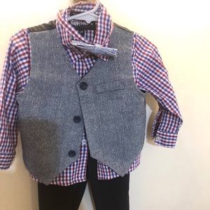 Toddler boy dress outfit